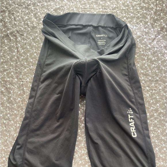 Craft Black Bike Leggings - Picture 1 of 7